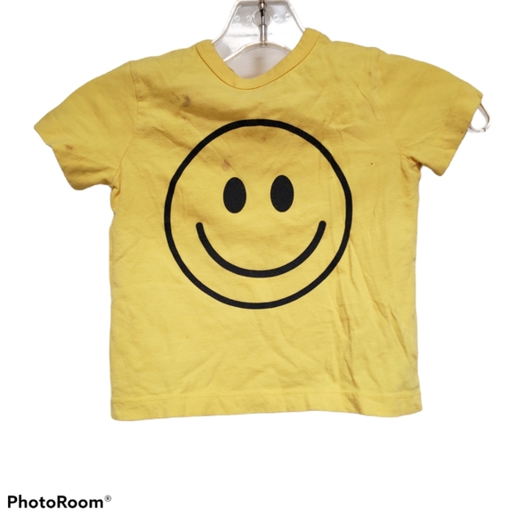 Yellow Gap Smiley Face Tee - Picture 7 of 7